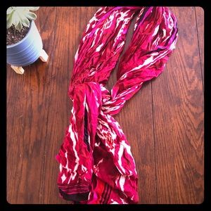 Stella and Dot Ikat Scarf - red -